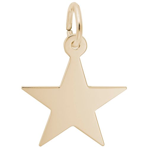 Star Charm Gold Plated - 10-3484