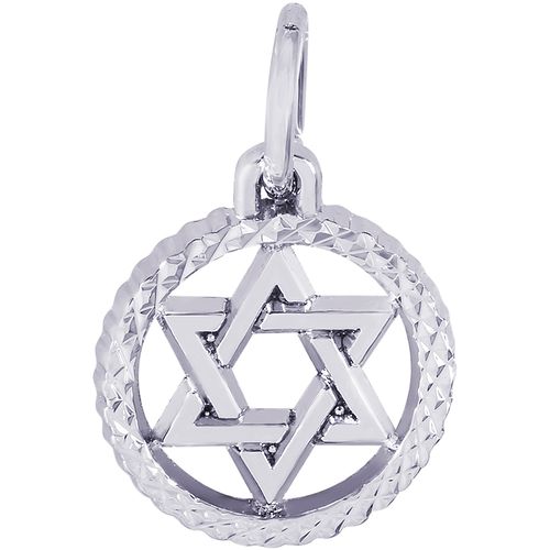 Star of David Charm Silver - 10-5164