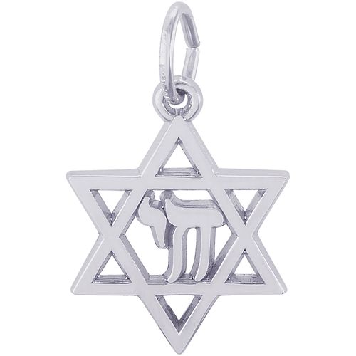 Star of David Charm Silver - 10-6132