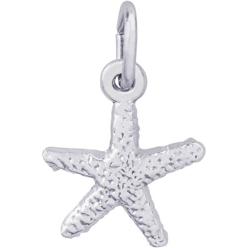 Starfish Charm White Gold - 10-0532
