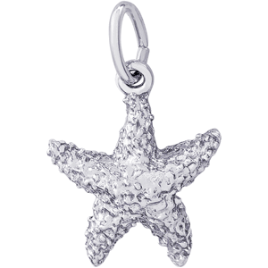Starfish Charm White Gold - 10-5619