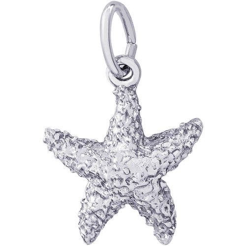 Starfish Charm White Gold - 10-5619