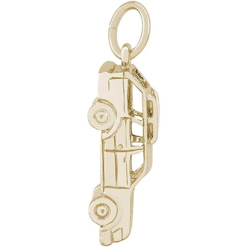 Station Wagon Charm 14K Gold - 10-2108