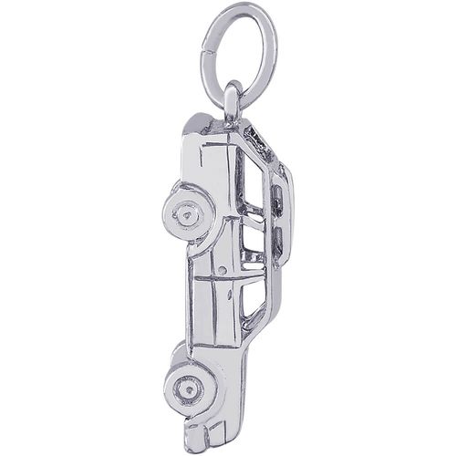 Station Wagon Charm Silver - 10-2108