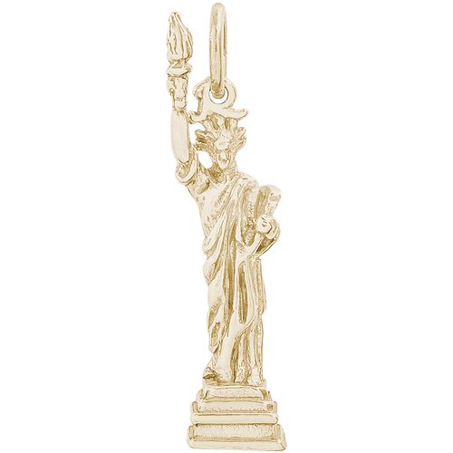 Statue of Liberty Charm 14K Gold - 10-0877