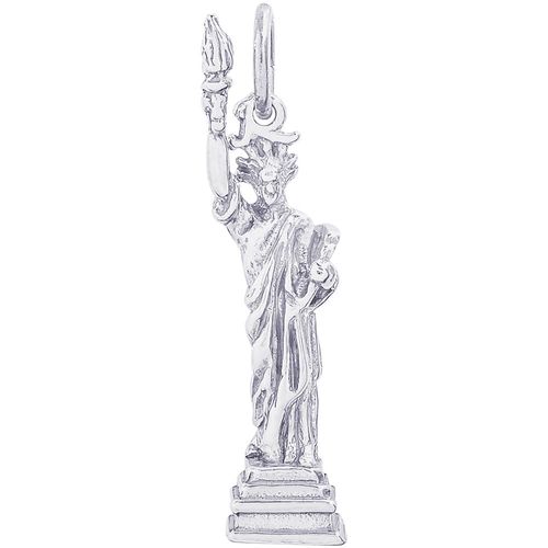 Statue of Liberty Charm White Gold - 10-0877