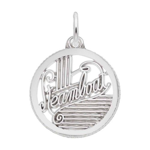 Steamboat Charm Silver - 10-5143