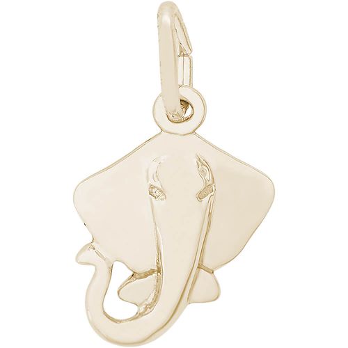 Sting Ray Charm Gold Plated - 10-2731