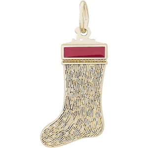 Stocking Charm-14K Gold - 10-8126