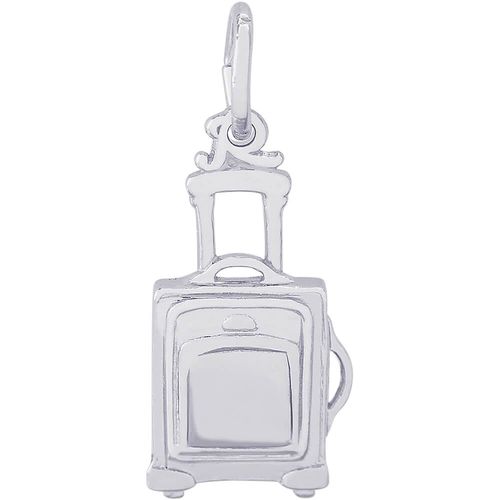 Suitcase Charm Silver - 10-8321