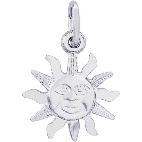Sunburst Charm Silver - 10-5152