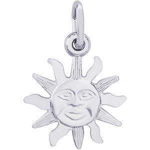 Sunburst Charm Silver - 10-5152