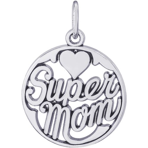 Super Mom Charm Silver - 10-6146