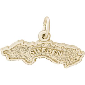 Sweden Charm Gold Plated - 10-3741