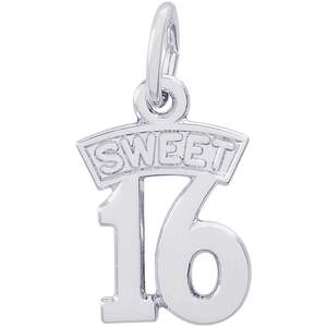 Sweet 16 Charm Silver - 10-0681
