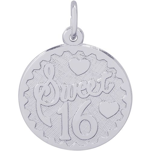Sweet 16 Charm White Gold - 10-4256