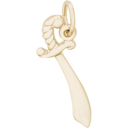 Sword Charm 10K Gold - 10-1933
