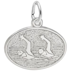 Synchronized Swimming Charm Silver - 10-2262