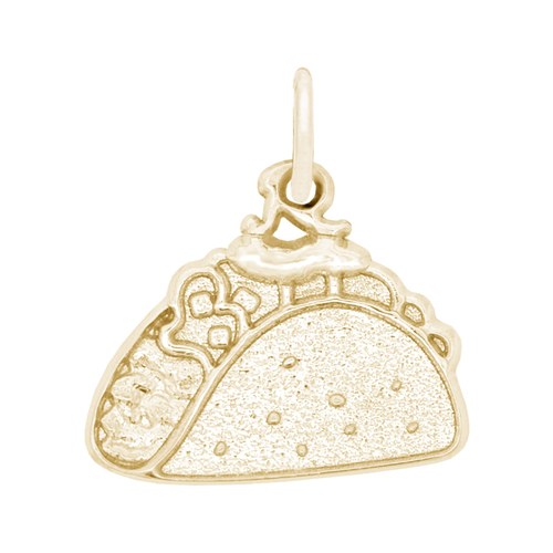 Rembrandt Taco Charm - 14K Gold - 10-1173-0-14K