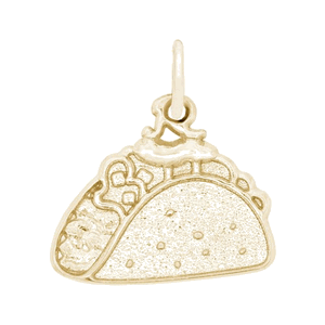Rembrandt Taco Charm - 14K Gold - 10-1173-0-14K