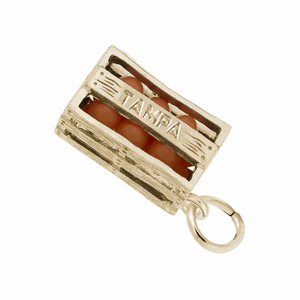 Rembrandt Tampa Oranges Charm - Gold Plated - 10-4961-0-GP