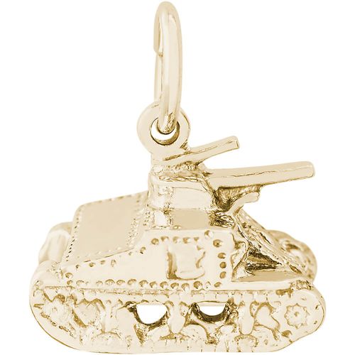 Tank Charm 10K Gold - 10-1829