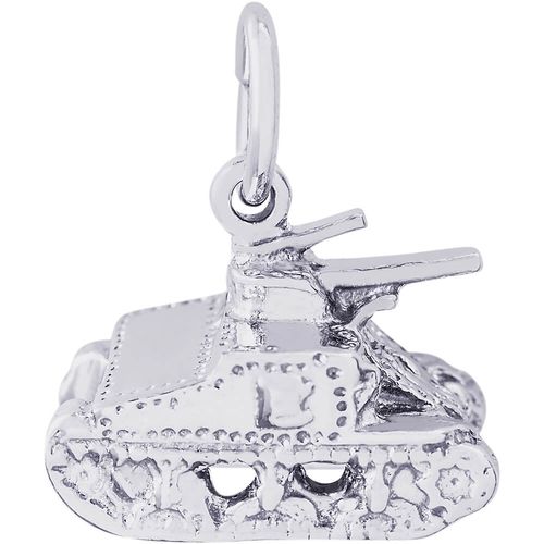 Tank Charm Silver - 10-1829