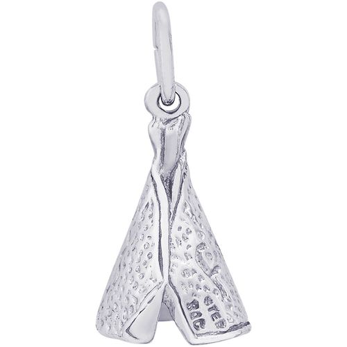 Teepee Charm Silver - 10-0494