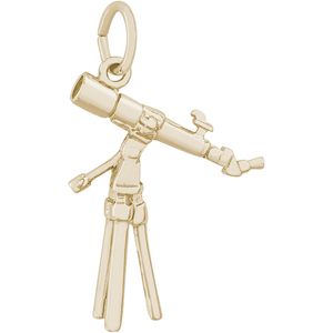Telescope Charm Gold Plated - 10-2415