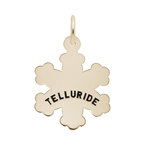 Rembrandt Telluride Snowflake Charm - 10K Gold - 10-8449-0-10K