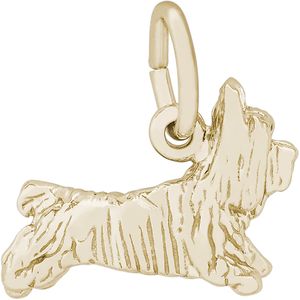 Terrier Dog Charm 10K Gold - 10-6323