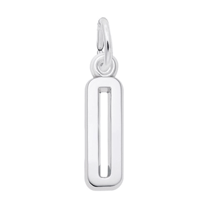 Rembrandt That's My Number Series 0-9, 1761-000 Charm 14k White Gold - 10-1761-0-14kw