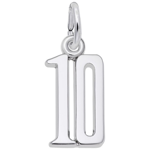 Rembrandt That's My Number Series 10-99, 78 Charm 14k Gold - 10-1762-78-14k