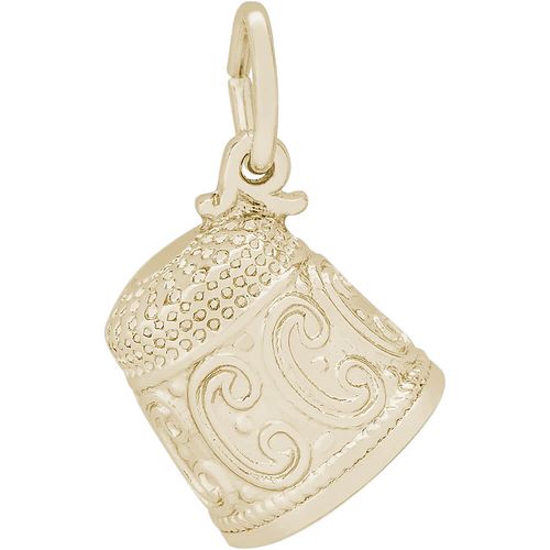 Thimble Charm Gold Plated - 10-8167