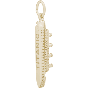 Titanic Charm Gold Plated - 10-3627