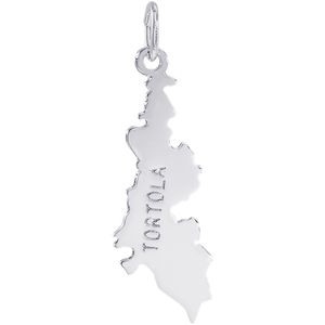 Tortola Charm Silver - 10-2545