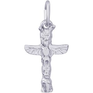Totem Pole Charm Silver - 10-0131