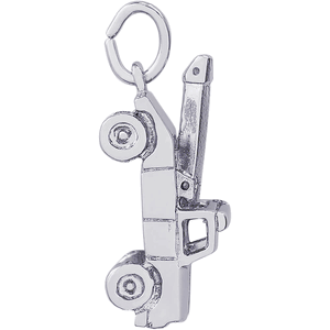 Tow Truck Charm Silver - 10-5384