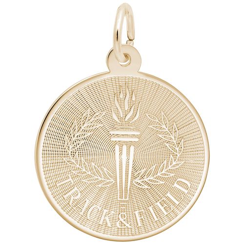 Track & Field Charm 10K Gold - 10-2806