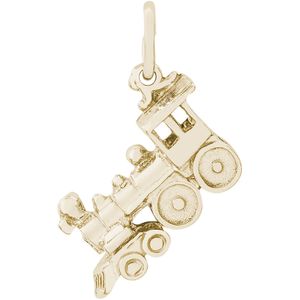 Train Charm Gold Plated - 10-8193-gp
