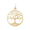 Rembrandt Tree Of Life Charm - Gold Plated - 10-1166-0-GP