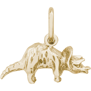 Triceratops Charm 14K Gold - 10-1941