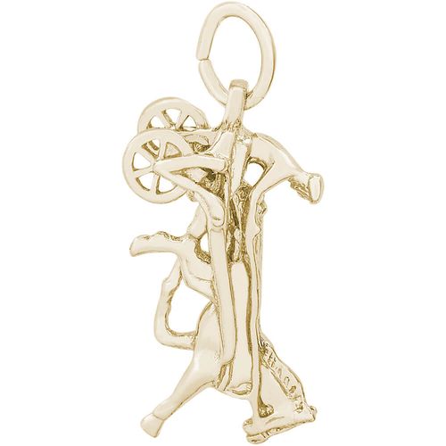Trotter Charm Gold Plated - 10-0524
