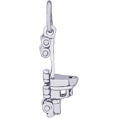 Truck Cab Charm Silver - 10-6389