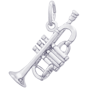 Trumpet Charm Silver - 10-0837