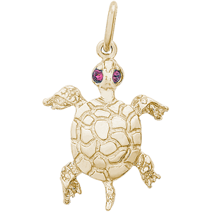 Turtle Charm 10K Gold - 10-2597