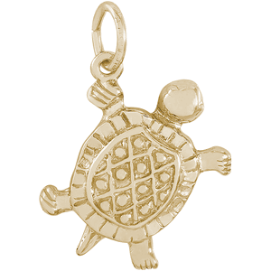 Turtle Charm 14K Gold - 10-0530