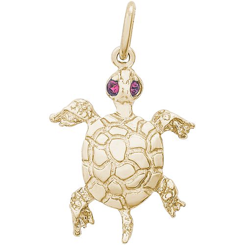 Turtle Charm Gold Plated - 10-2597
