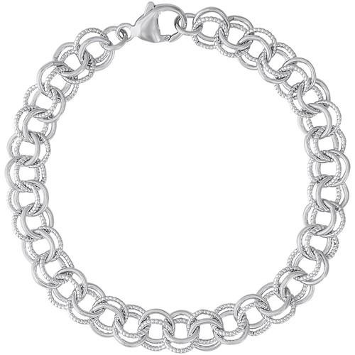 Rembrandt Twisted Cable Double Link Classic Bracelet 10k Gold - 8 Inch - 20-0383-8-10k