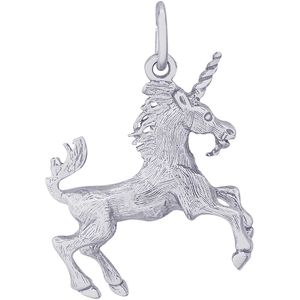Unicorn Charm White Gold - 10-4991
